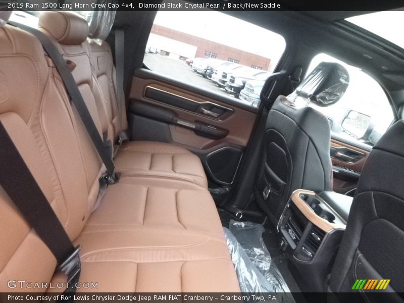 Rear Seat of 2019 1500 Long Horn Crew Cab 4x4