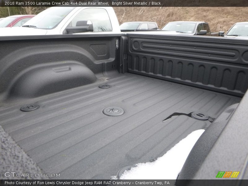 Bright Silver Metallic / Black 2018 Ram 3500 Laramie Crew Cab 4x4 Dual Rear Wheel