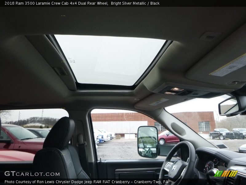 Bright Silver Metallic / Black 2018 Ram 3500 Laramie Crew Cab 4x4 Dual Rear Wheel