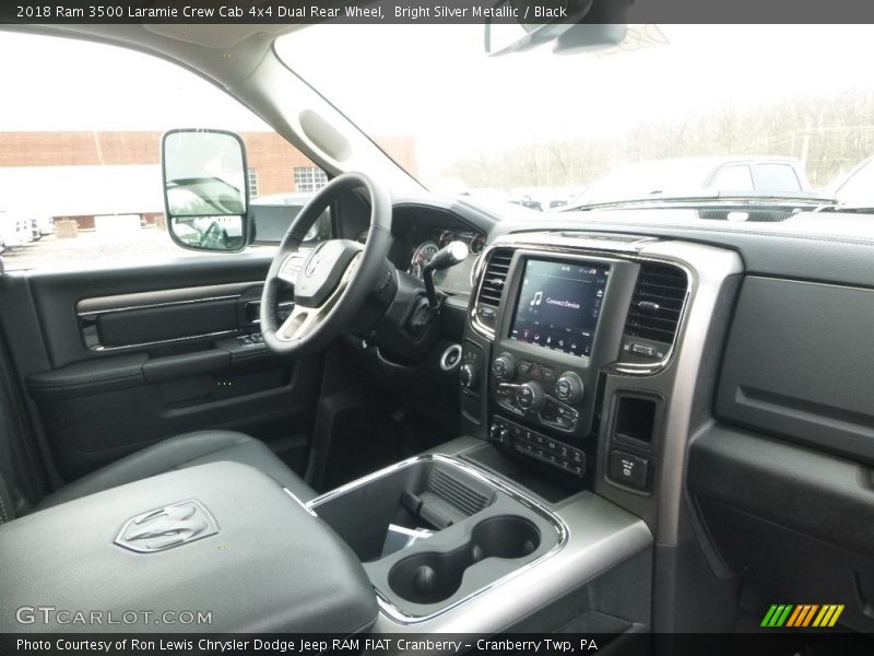Dashboard of 2018 3500 Laramie Crew Cab 4x4 Dual Rear Wheel