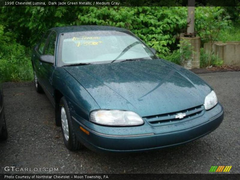 Dark Jade Green Metallic / Medium Gray 1998 Chevrolet Lumina