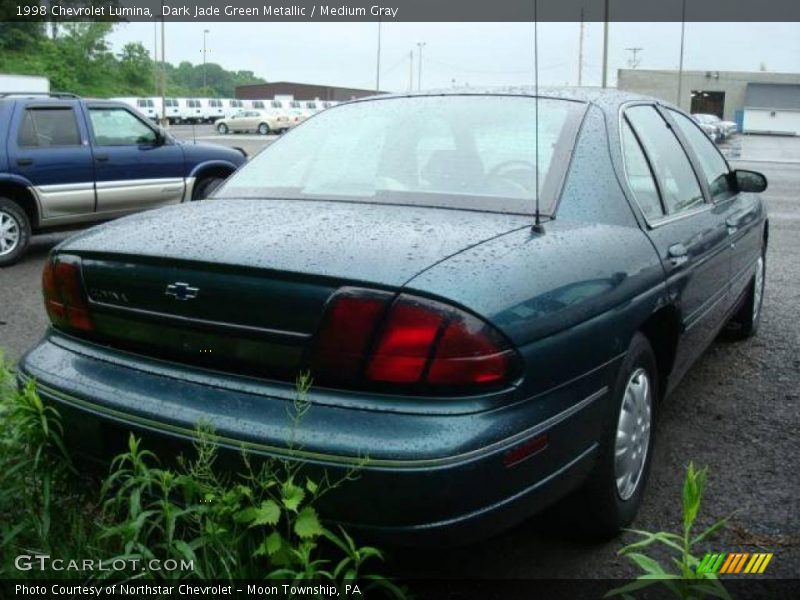 Dark Jade Green Metallic / Medium Gray 1998 Chevrolet Lumina