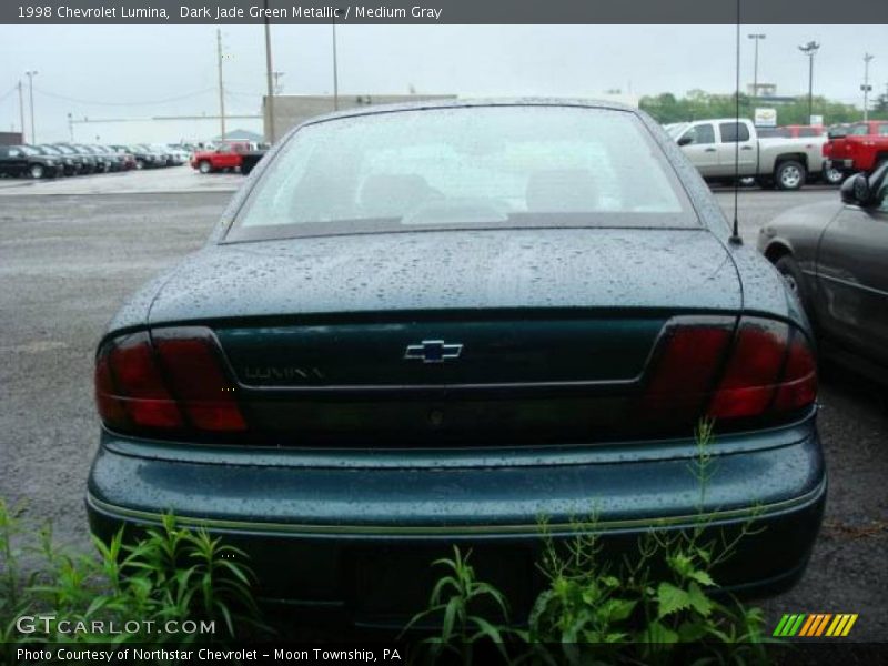 Dark Jade Green Metallic / Medium Gray 1998 Chevrolet Lumina