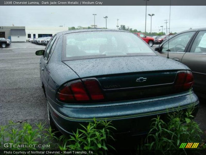 Dark Jade Green Metallic / Medium Gray 1998 Chevrolet Lumina
