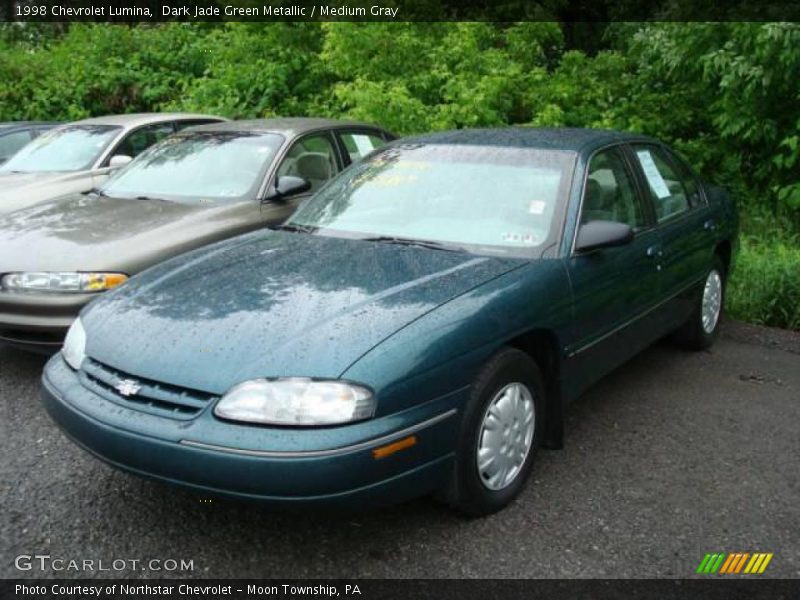Dark Jade Green Metallic / Medium Gray 1998 Chevrolet Lumina