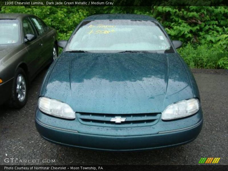Dark Jade Green Metallic / Medium Gray 1998 Chevrolet Lumina