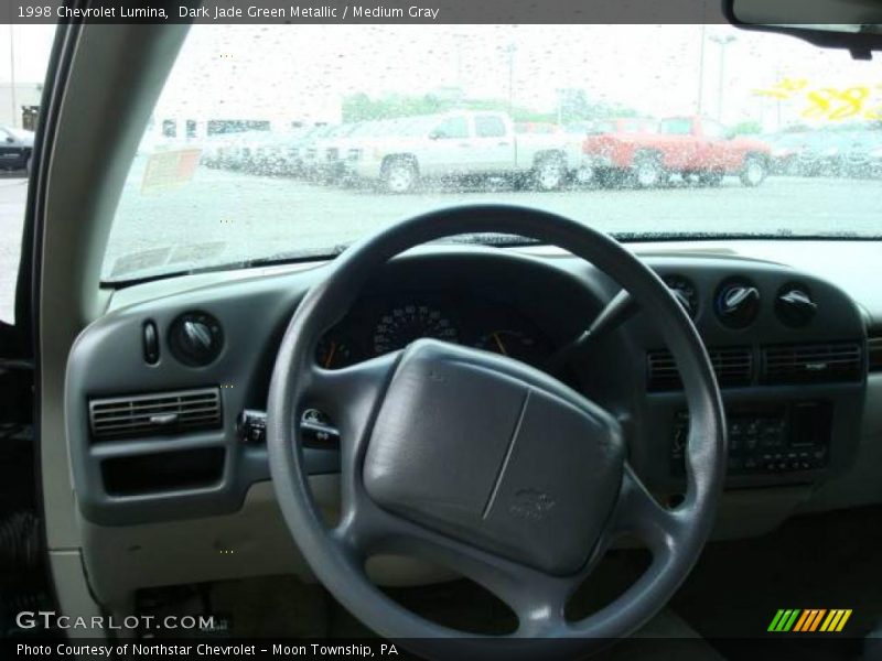 Dark Jade Green Metallic / Medium Gray 1998 Chevrolet Lumina