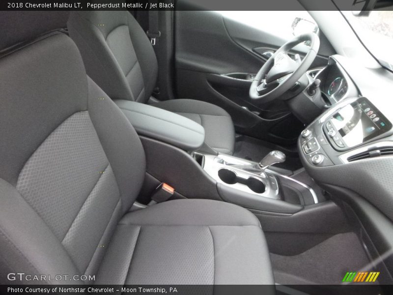 Pepperdust Metallic / Jet Black 2018 Chevrolet Malibu LT