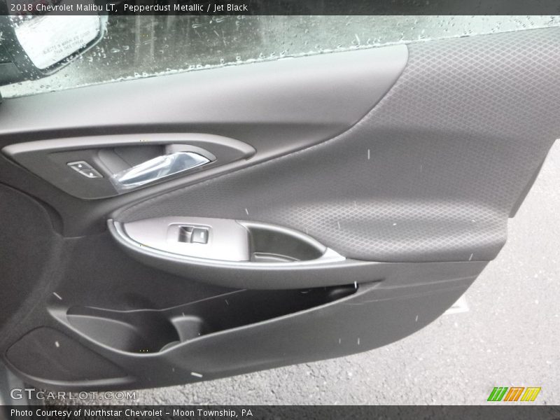 Pepperdust Metallic / Jet Black 2018 Chevrolet Malibu LT