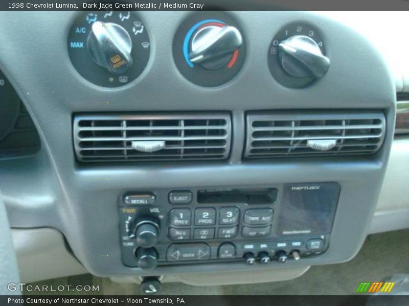 Dark Jade Green Metallic / Medium Gray 1998 Chevrolet Lumina