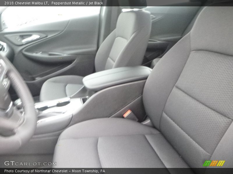 Pepperdust Metallic / Jet Black 2018 Chevrolet Malibu LT