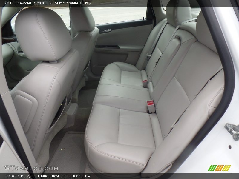 Summit White / Gray 2012 Chevrolet Impala LTZ