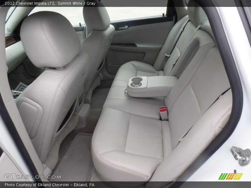 Summit White / Gray 2012 Chevrolet Impala LTZ