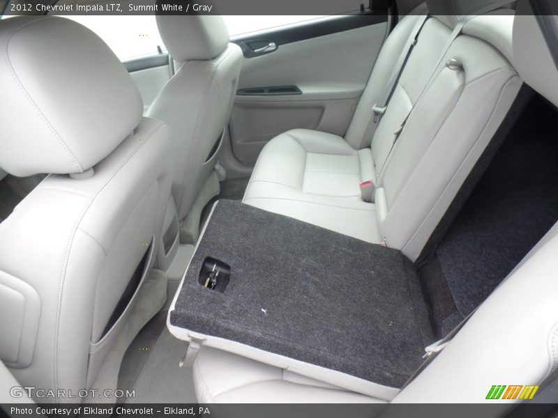 Summit White / Gray 2012 Chevrolet Impala LTZ