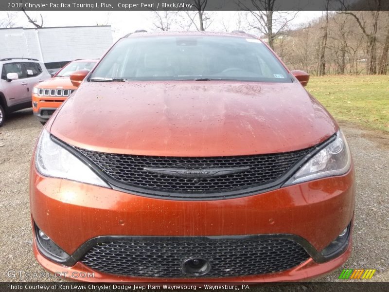 Copper Pearl / Black/Alloy 2018 Chrysler Pacifica Touring L Plus