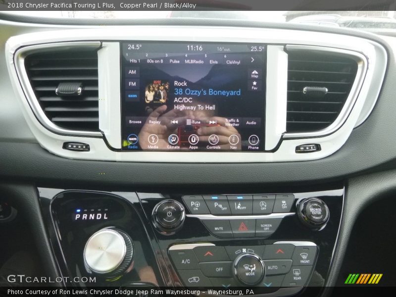 Copper Pearl / Black/Alloy 2018 Chrysler Pacifica Touring L Plus