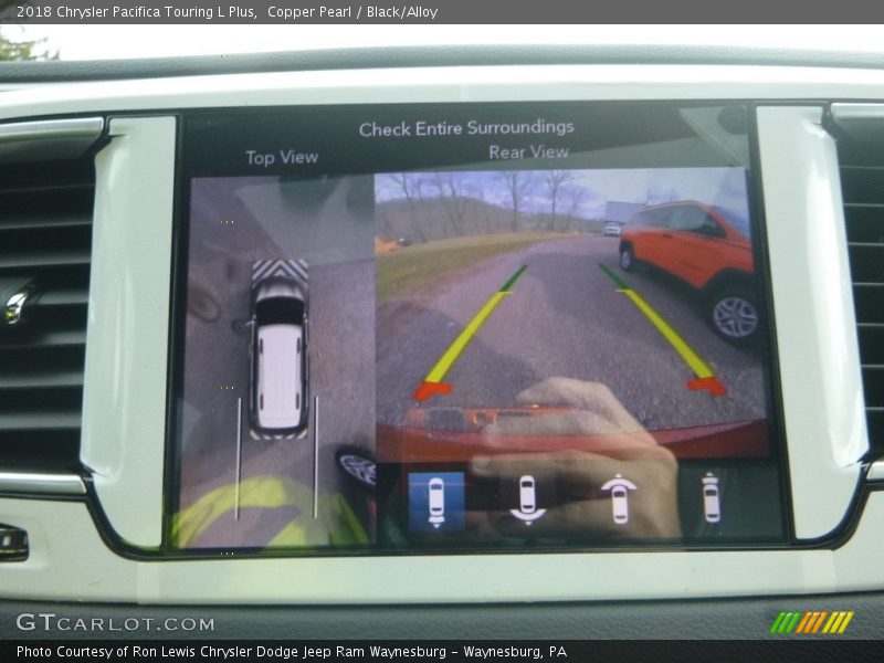Copper Pearl / Black/Alloy 2018 Chrysler Pacifica Touring L Plus