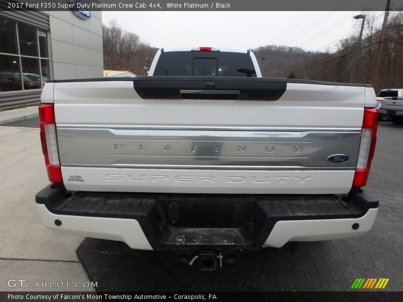 White Platinum / Black 2017 Ford F350 Super Duty Platinum Crew Cab 4x4