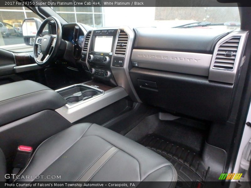 White Platinum / Black 2017 Ford F350 Super Duty Platinum Crew Cab 4x4