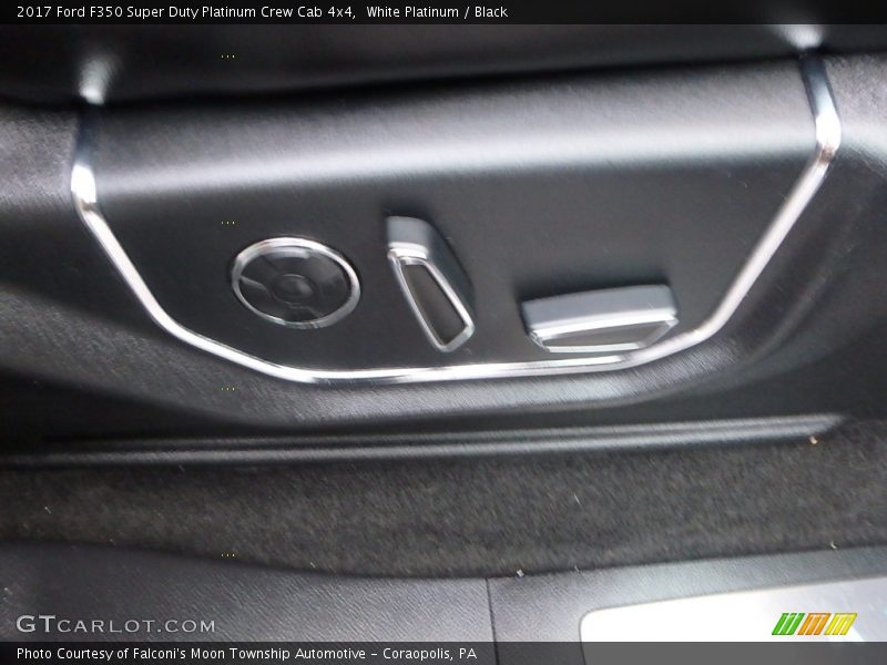 White Platinum / Black 2017 Ford F350 Super Duty Platinum Crew Cab 4x4