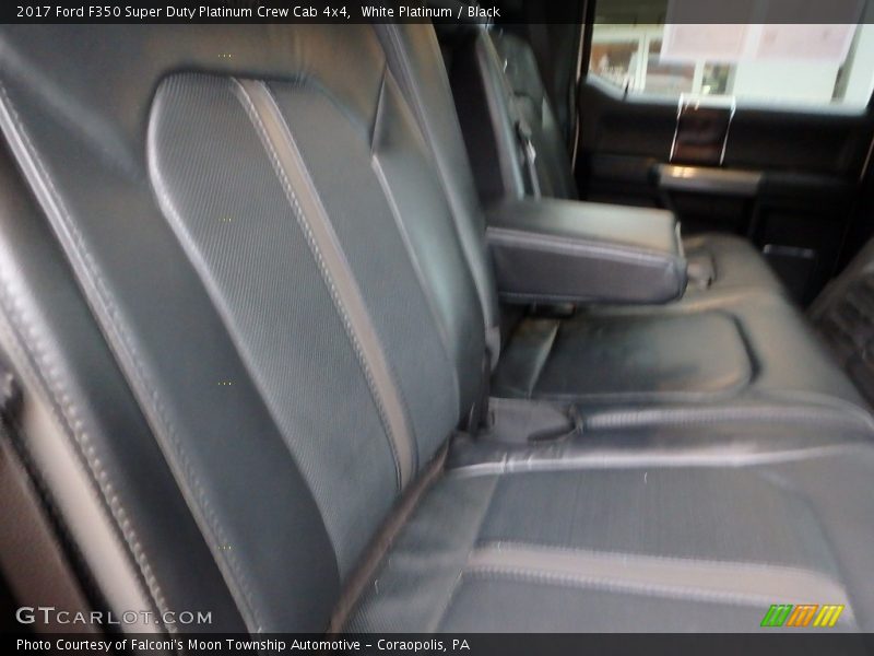White Platinum / Black 2017 Ford F350 Super Duty Platinum Crew Cab 4x4