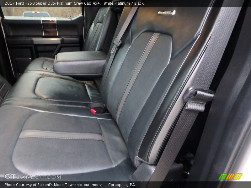 White Platinum / Black 2017 Ford F350 Super Duty Platinum Crew Cab 4x4