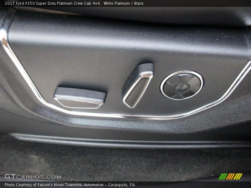 White Platinum / Black 2017 Ford F350 Super Duty Platinum Crew Cab 4x4