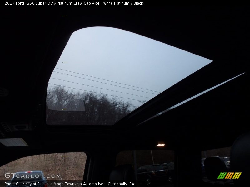 White Platinum / Black 2017 Ford F350 Super Duty Platinum Crew Cab 4x4