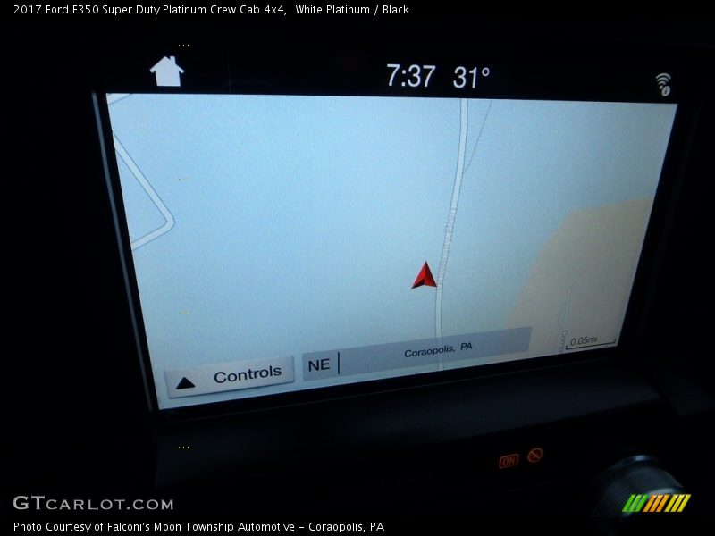 White Platinum / Black 2017 Ford F350 Super Duty Platinum Crew Cab 4x4