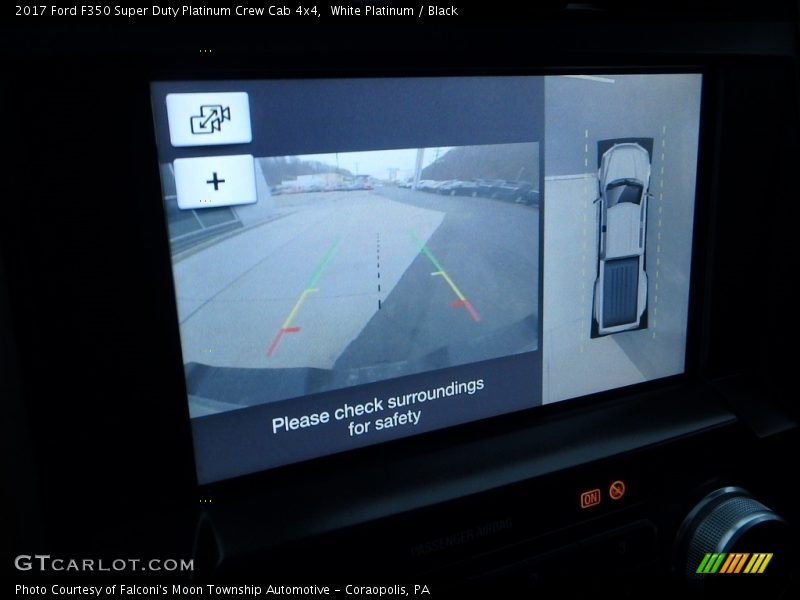 White Platinum / Black 2017 Ford F350 Super Duty Platinum Crew Cab 4x4
