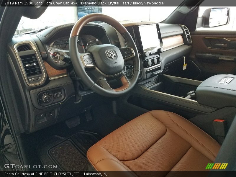Dashboard of 2019 1500 Long Horn Crew Cab 4x4