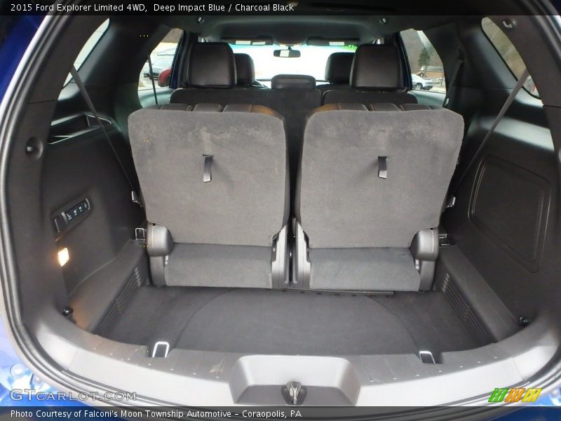 Deep Impact Blue / Charcoal Black 2015 Ford Explorer Limited 4WD