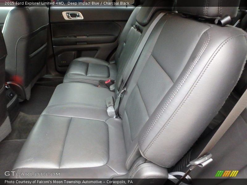 Deep Impact Blue / Charcoal Black 2015 Ford Explorer Limited 4WD