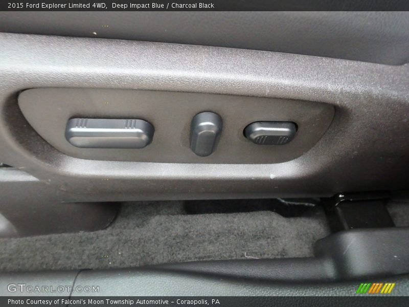 Deep Impact Blue / Charcoal Black 2015 Ford Explorer Limited 4WD