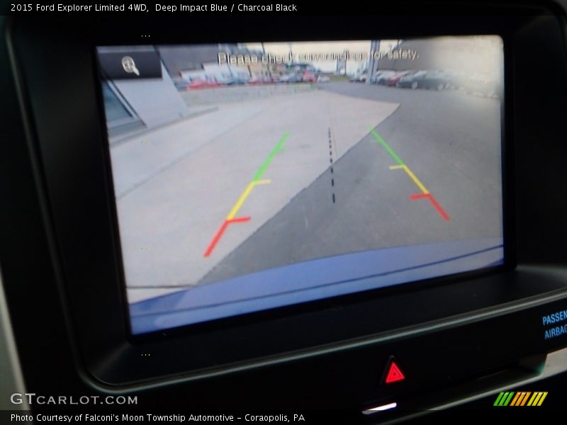 Deep Impact Blue / Charcoal Black 2015 Ford Explorer Limited 4WD