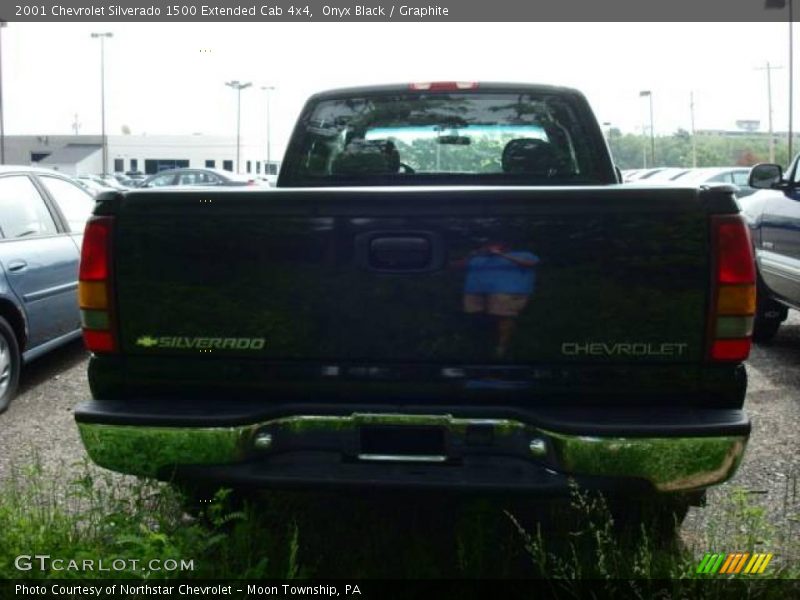 Onyx Black / Graphite 2001 Chevrolet Silverado 1500 Extended Cab 4x4