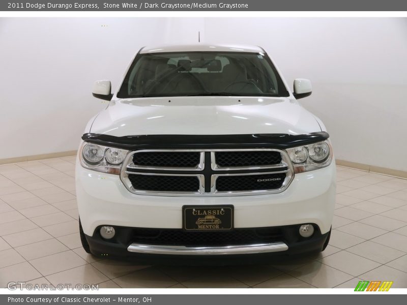 Stone White / Dark Graystone/Medium Graystone 2011 Dodge Durango Express