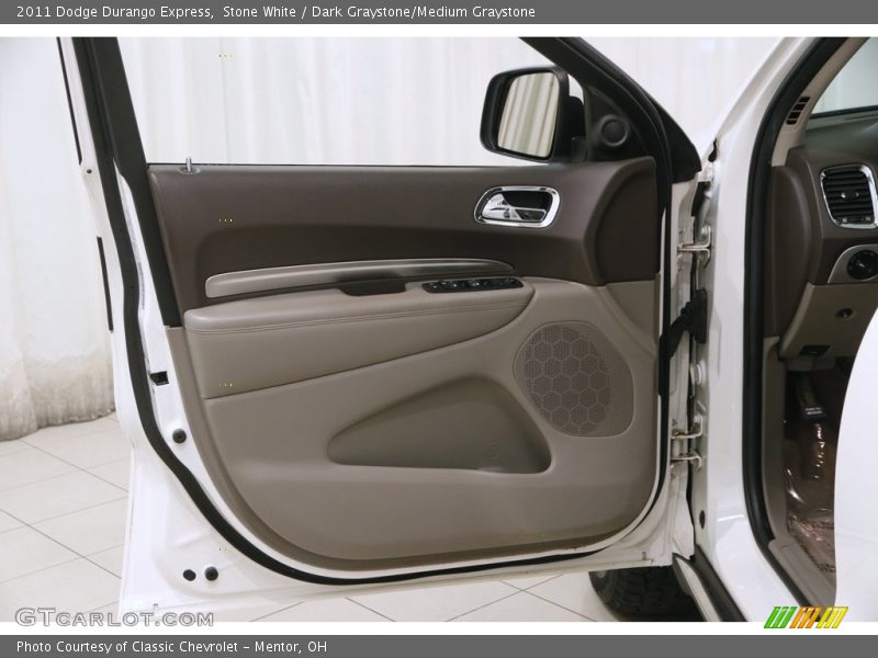 Stone White / Dark Graystone/Medium Graystone 2011 Dodge Durango Express
