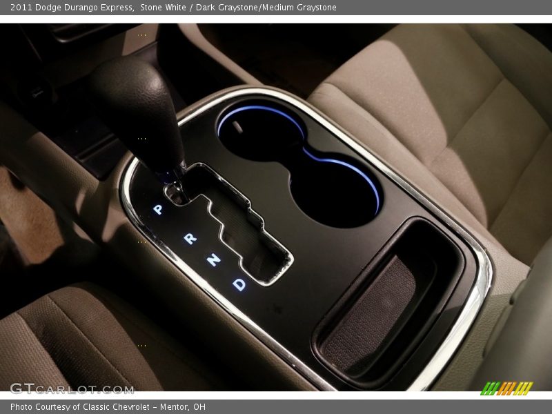 Stone White / Dark Graystone/Medium Graystone 2011 Dodge Durango Express