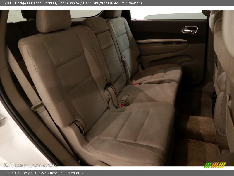 Stone White / Dark Graystone/Medium Graystone 2011 Dodge Durango Express