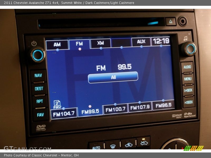 Summit White / Dark Cashmere/Light Cashmere 2011 Chevrolet Avalanche Z71 4x4