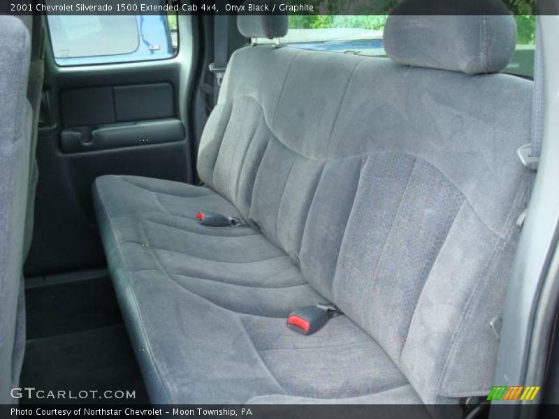Onyx Black / Graphite 2001 Chevrolet Silverado 1500 Extended Cab 4x4