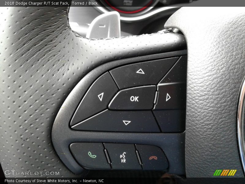 Torred / Black 2018 Dodge Charger R/T Scat Pack