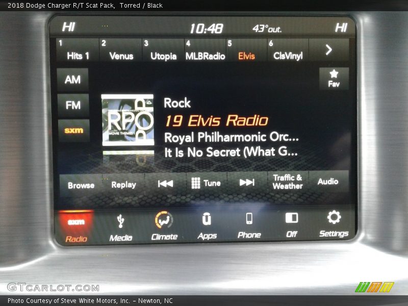 Torred / Black 2018 Dodge Charger R/T Scat Pack