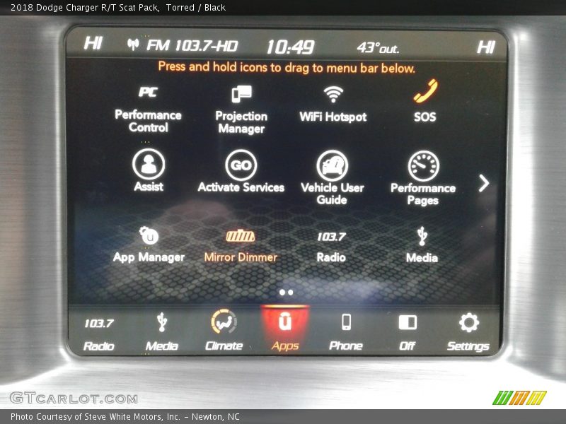 Torred / Black 2018 Dodge Charger R/T Scat Pack