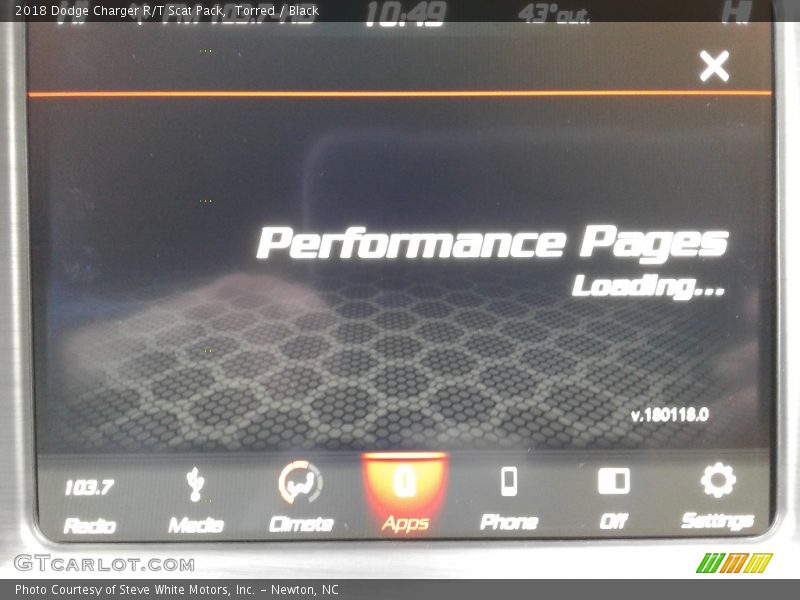 Torred / Black 2018 Dodge Charger R/T Scat Pack