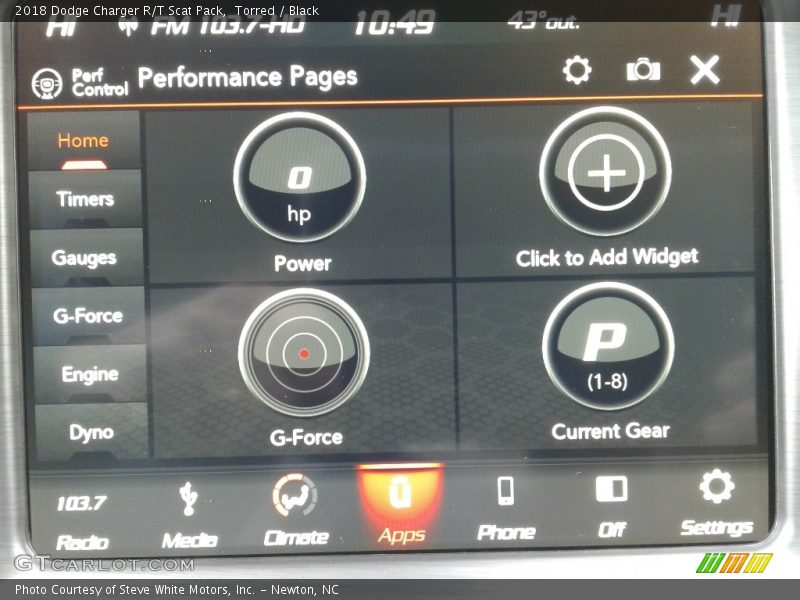 Torred / Black 2018 Dodge Charger R/T Scat Pack