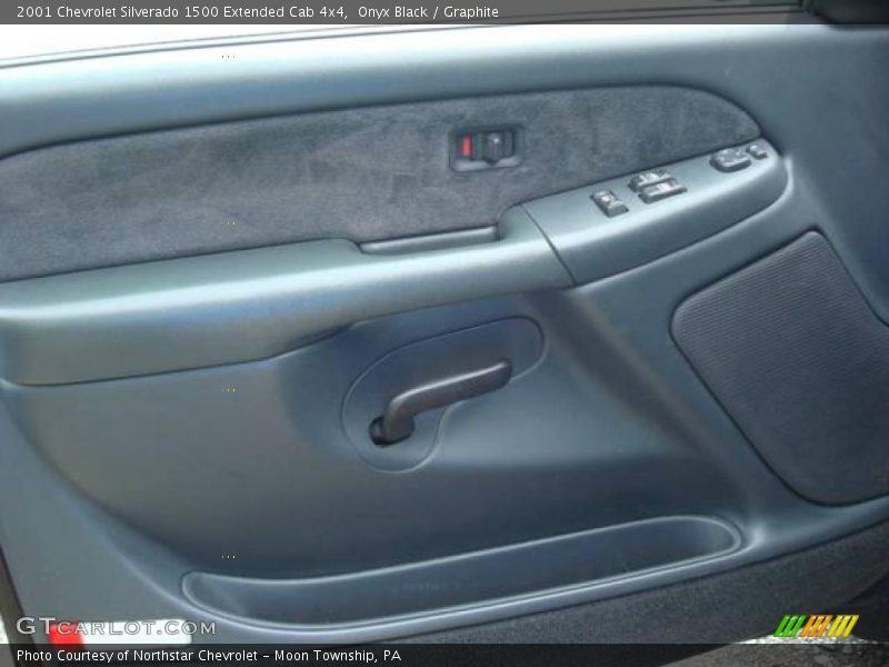 Onyx Black / Graphite 2001 Chevrolet Silverado 1500 Extended Cab 4x4