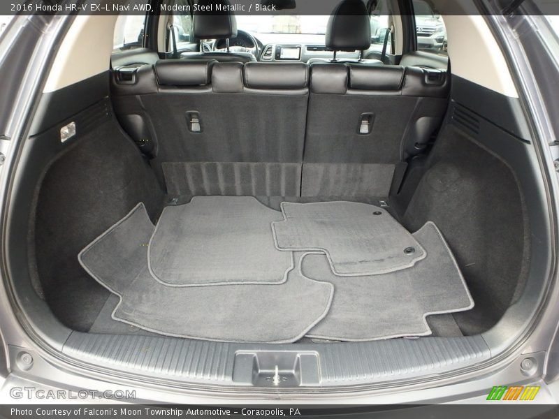 Modern Steel Metallic / Black 2016 Honda HR-V EX-L Navi AWD