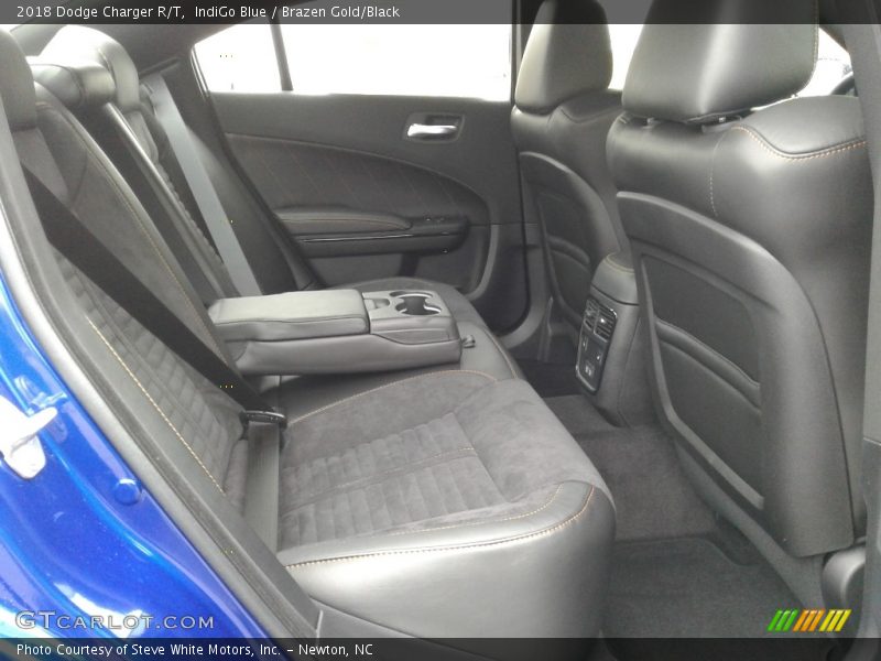 IndiGo Blue / Brazen Gold/Black 2018 Dodge Charger R/T